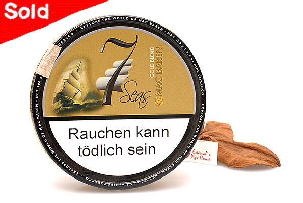 Mac Baren 7 Seas Gold Blend Pipe tobacco 100g Tin